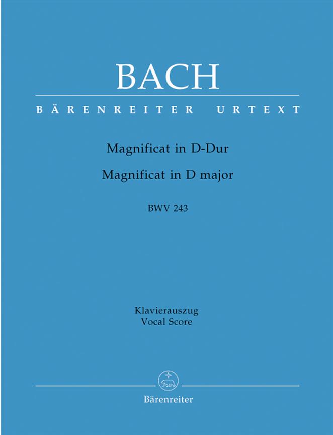 Magnificat D major, BWV.243 (Vocal score)