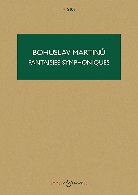 Fantaisies symphoniques (Symphony no.6 - Study score)
