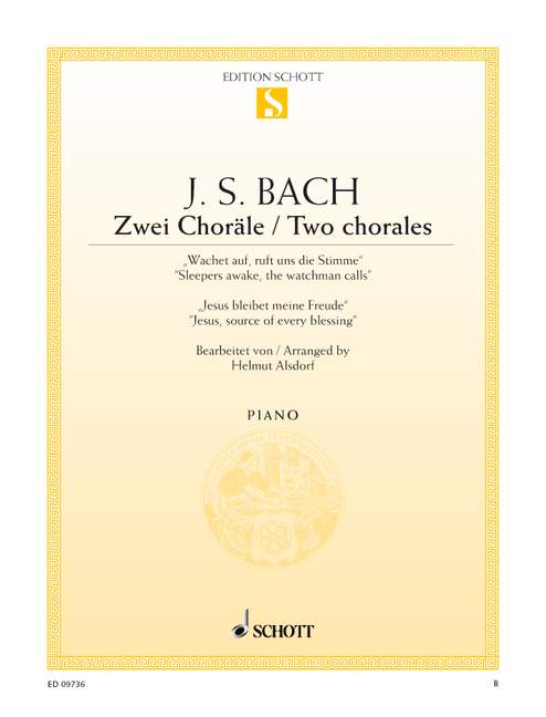 2 Chorale (Wachet auf, Jesus bleibet ..)