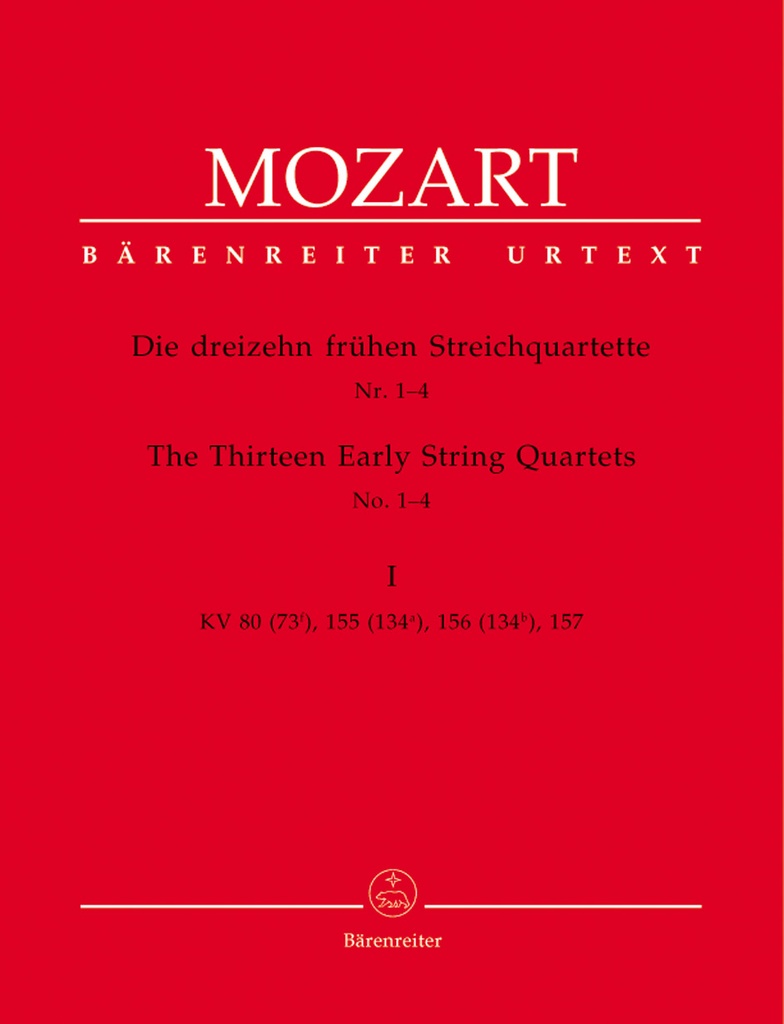 13 Early String Quartets - Vol.1 (Parts)