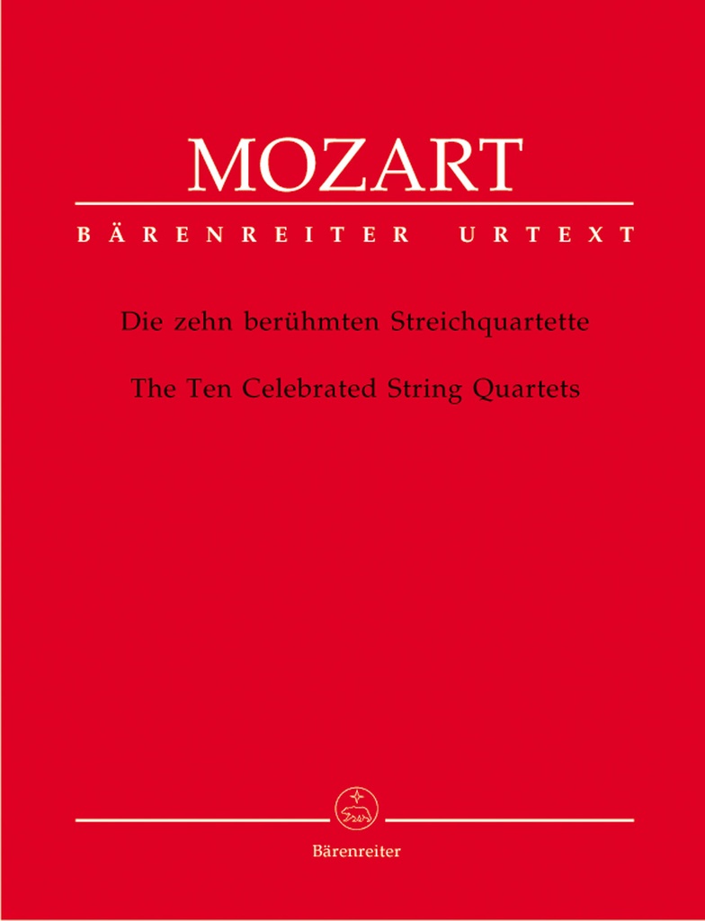 The 10 Celebrated String Quartets (Set of parts)