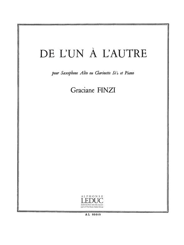 De l'un à l'autre