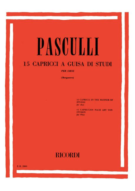 15 Capricci a Guisa di Studi