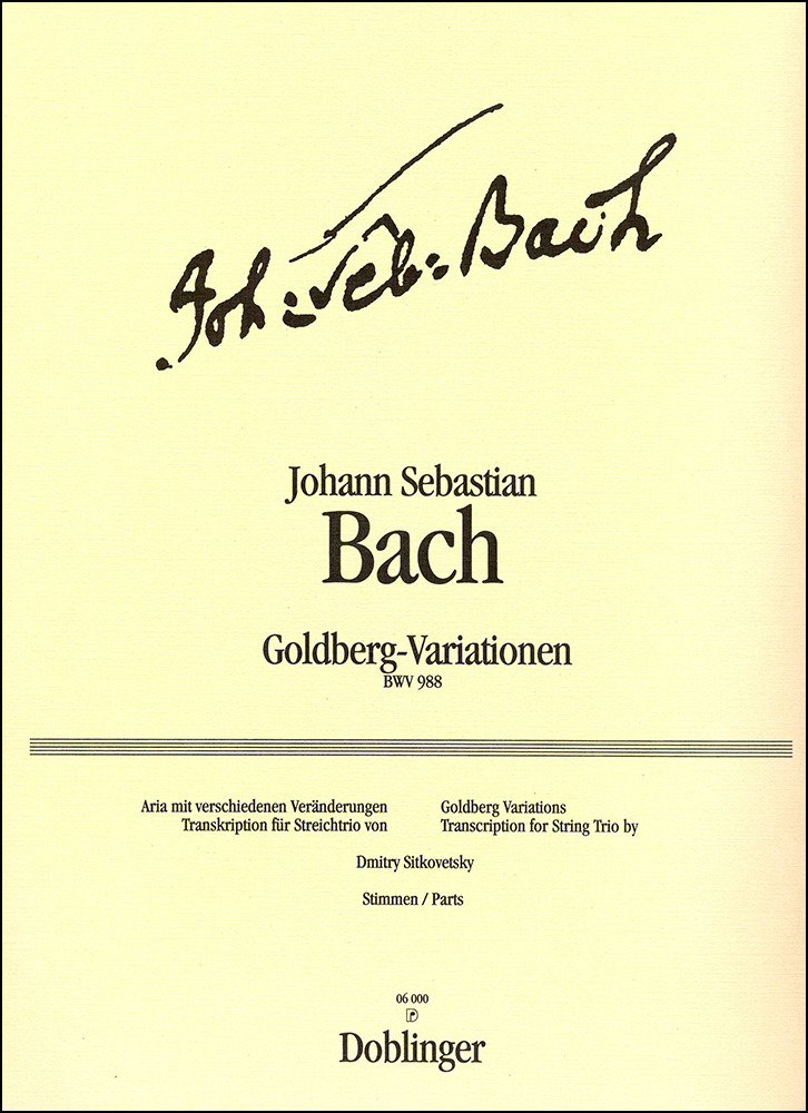 Goldberg-Variationen, BWV.988 (Parts)