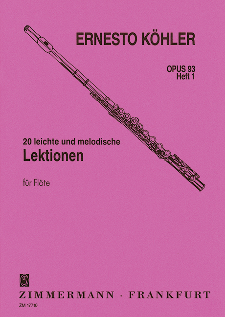 20 Leichte und Melodische Lektionen, Op.93/1