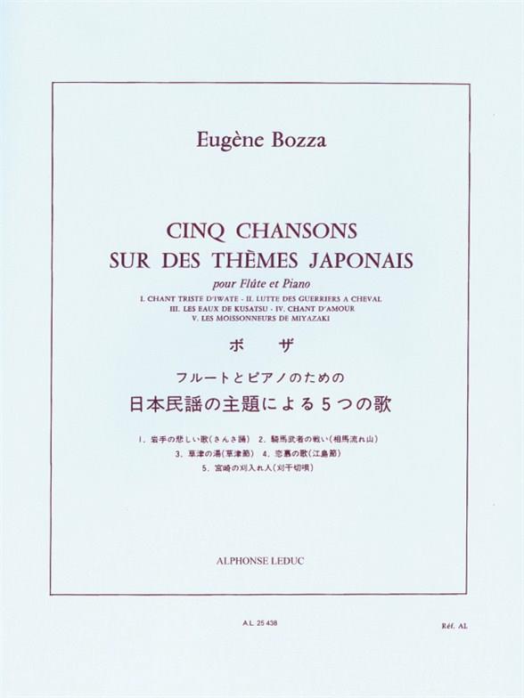 5 Chansons sur des Thèmes Japonais
