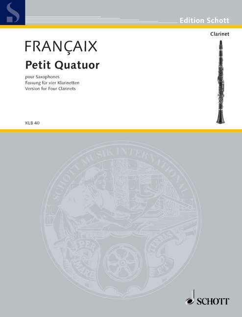 Petit Quatuor (Score & parts)