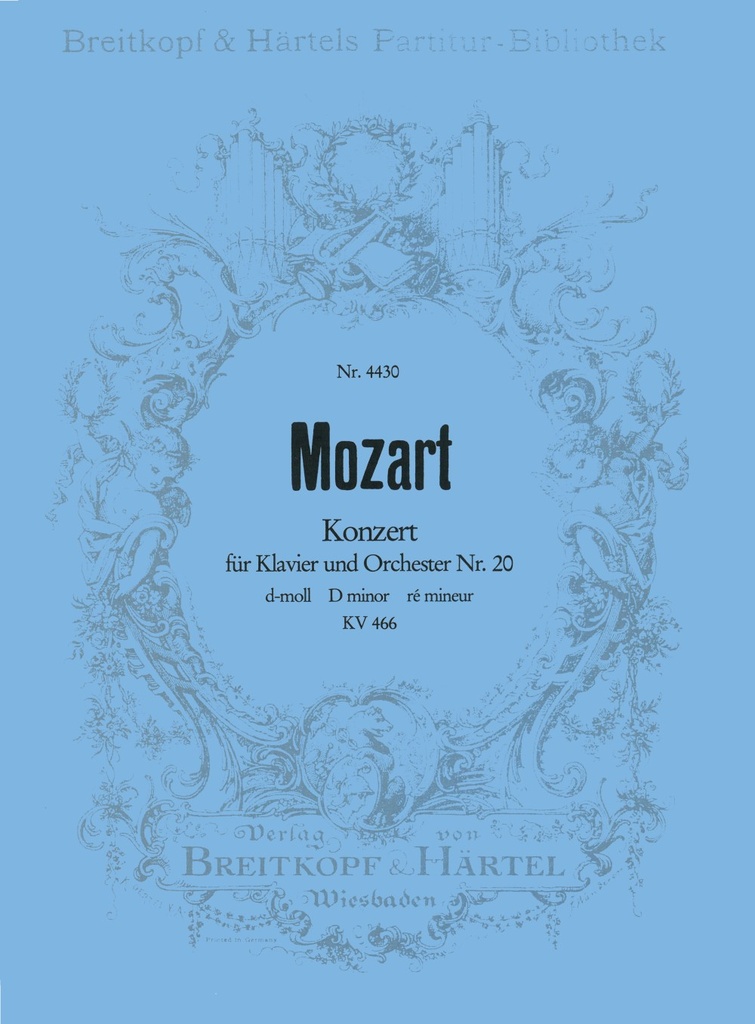 Piano Concerto [No. 20] in D minor, KV.466 (Full score)