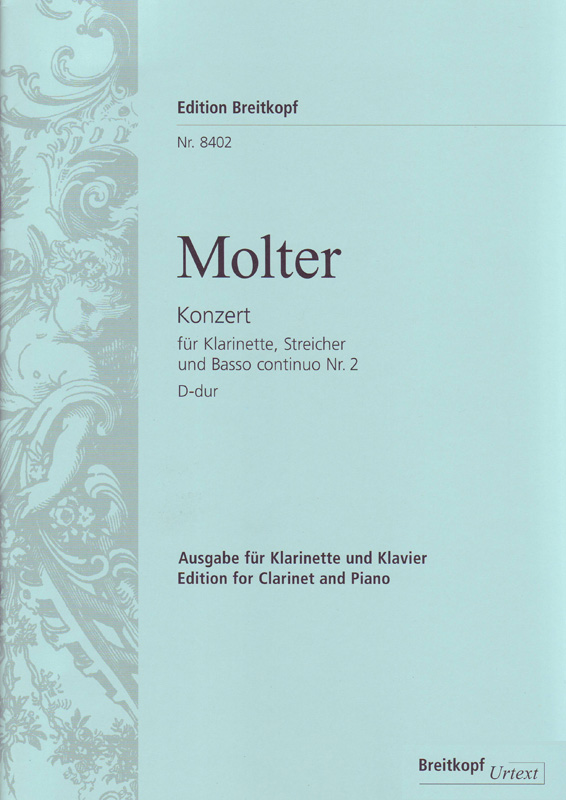 Clarinet Concerto No.2 in D major (Full score)