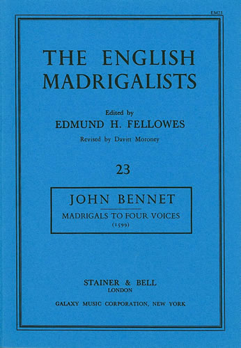 Madrigals for 4 voices