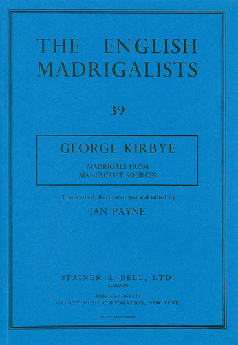 Madrigals from manuscript sources