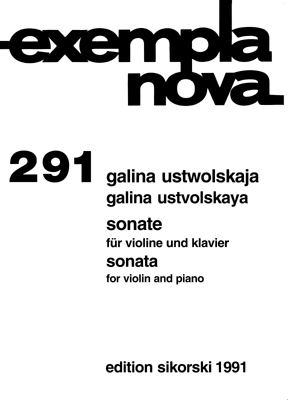 Sonate fur Violine und Klavier