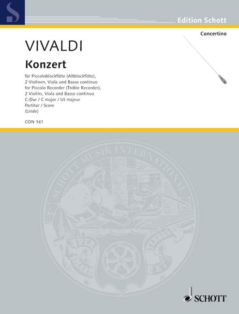 Konzert C-dur (Partitur)