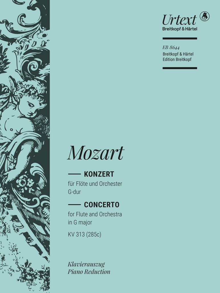 Flute Concerto [No. 1] in G major, KV.313 (285c) (Piano reduction)
