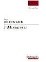 3 Miniaturen (Dwarsfluit)