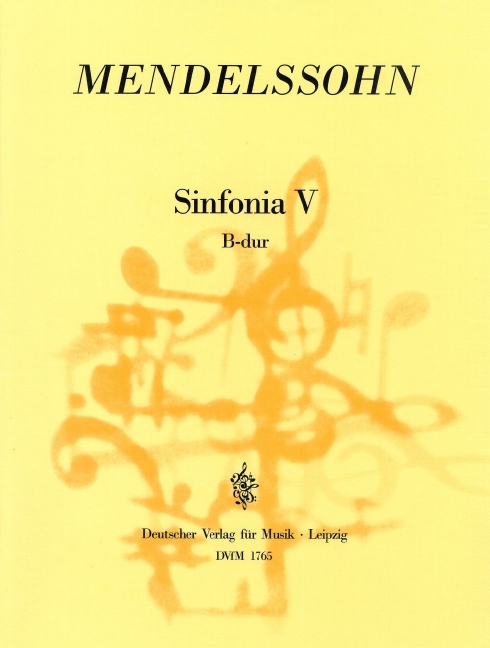 Sinfonia V in Bb major, MWV.N 5 (Full score)