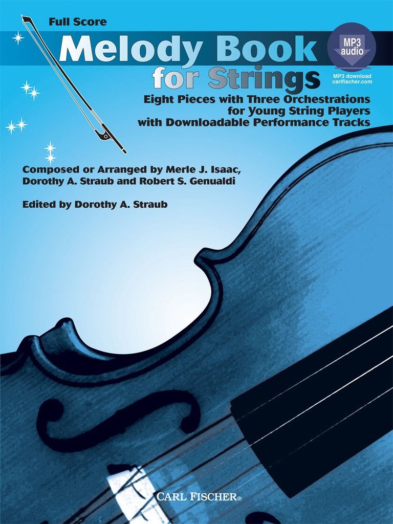 Melody book for strings - Score