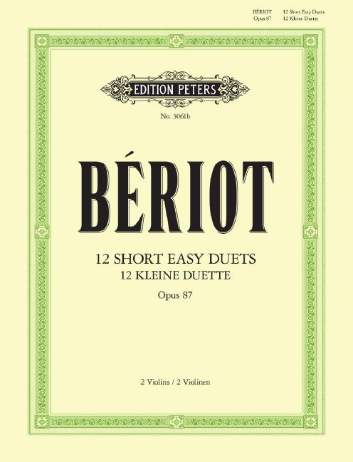 12 Kleine leichte Duette, Op.87