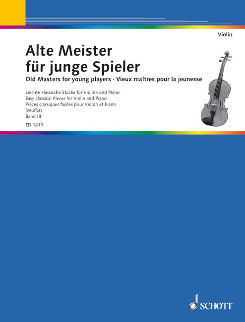 Alte Meister fur junge Spieler - Band 3