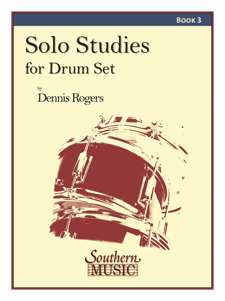 Solo Studies for Drum Set - Book 3