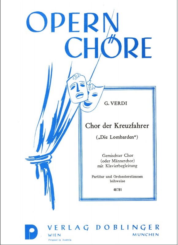 Chor der Kreuzfahrer (Vocal score)