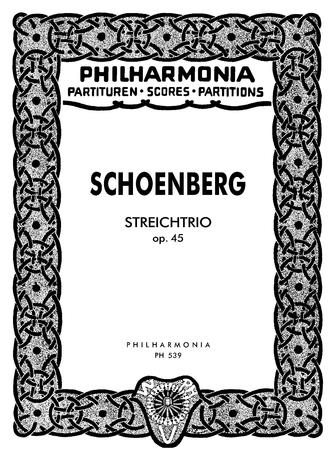 Streichtrio, Op.45 (Taschenpartitur)