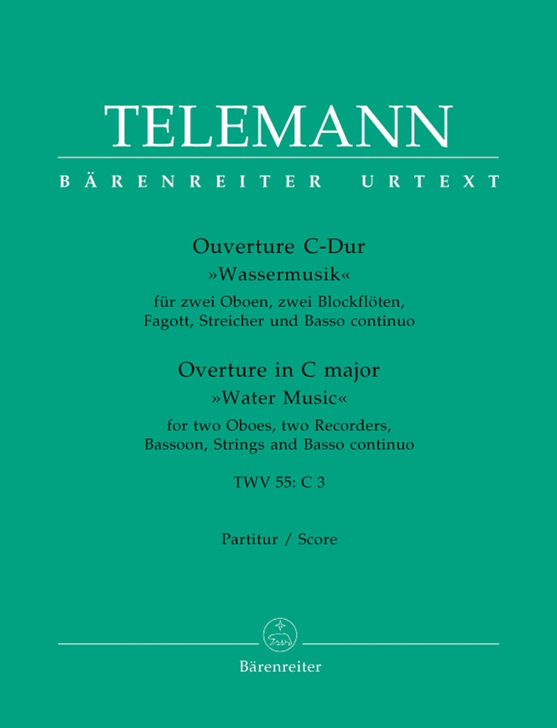 Ouverture C major (Wassermusik) (Full score)