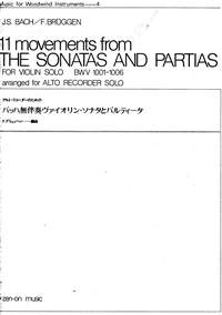 11 Movements from sonatas and partitas