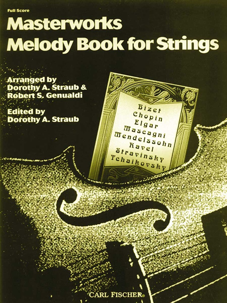 Masterworks Melody Book (Full score)