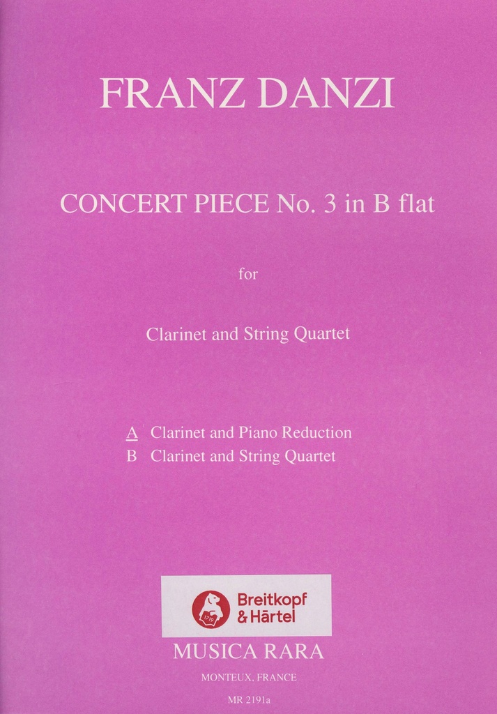 Concert Piece No.3 in Bb major (Piano reduction)