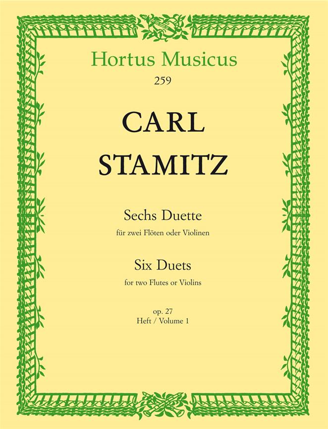 6 Duette, Op.27 - Vol.1 (1-3)