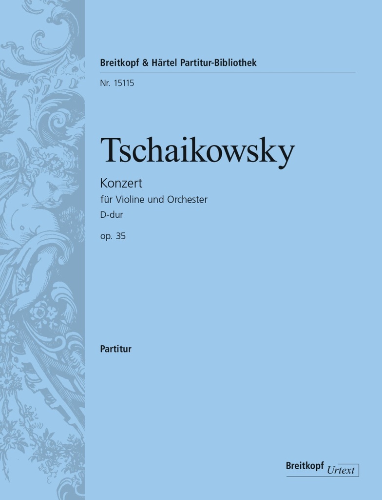 Violin Concerto in D major, Op.35 (Full score)