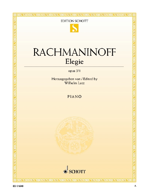 Elegie, Op.3/1