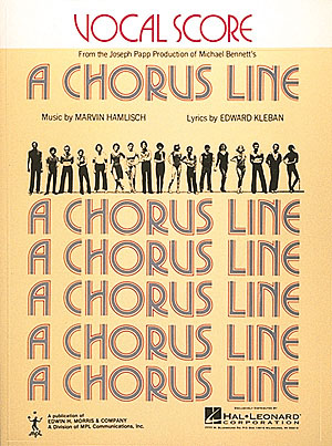 A Chorus Line (Vocal score)
