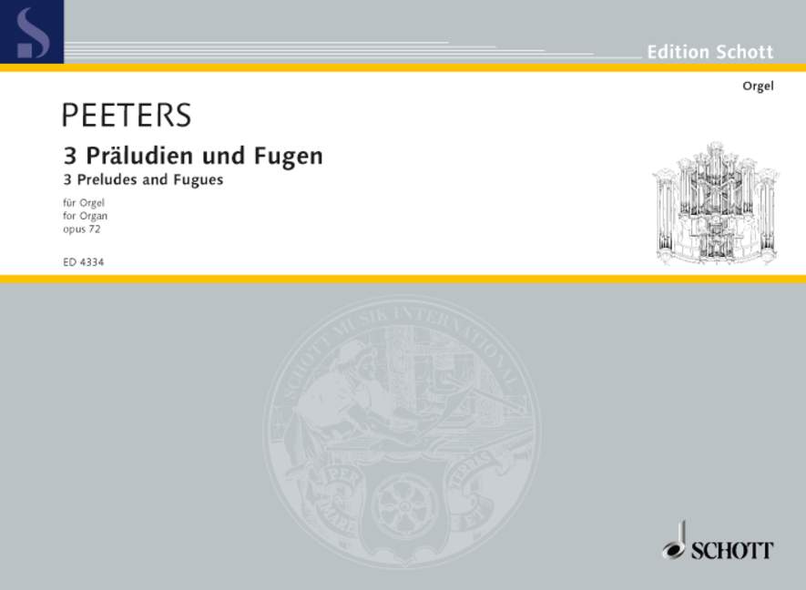 3 Praeludien und Fugen, Op.72