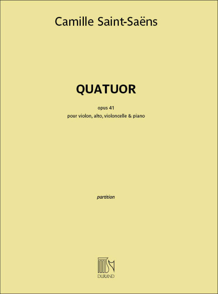 Quatuor en si bemol, Op.41
