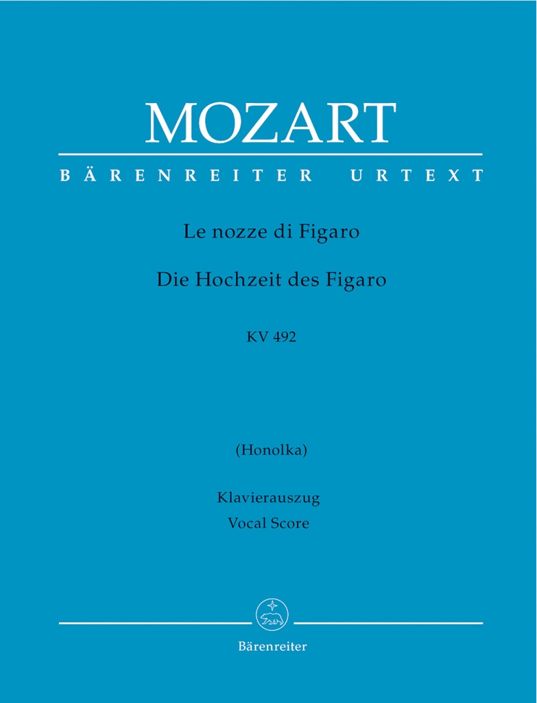 Le Nozze di Figaro (Vocal score paperback)