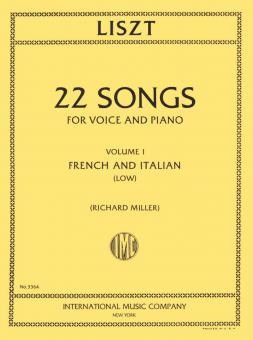 22 Songs - Vol.1 (Low voice)