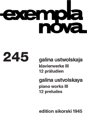 Klavierwerke - Band 3 (12 Preludes)