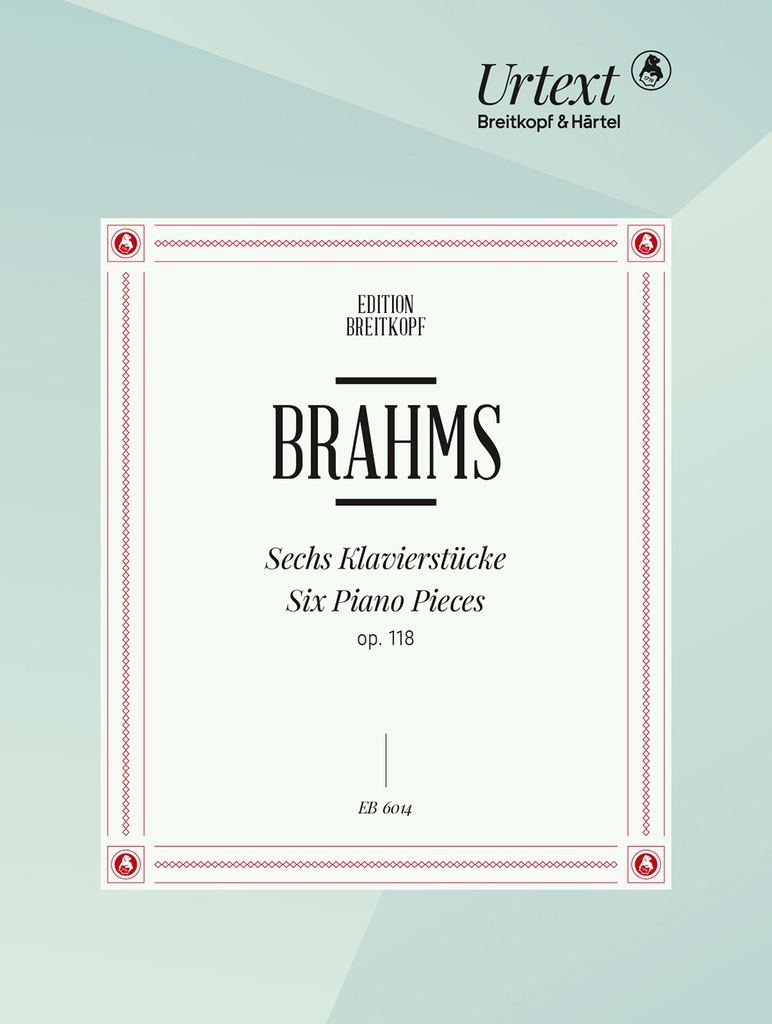 6 Piano Pieces, Op.118