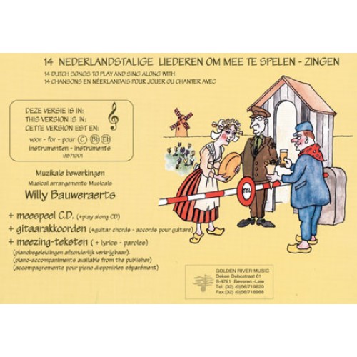 14 Nederlandstalige Volksliederen - Solsleutel
