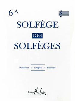 Solfège des Solfèges - Vol.6a (Piano accompagnement)