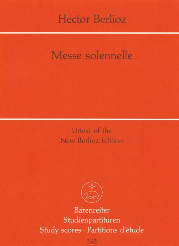 Messe solennelle (Taschenpartitur)