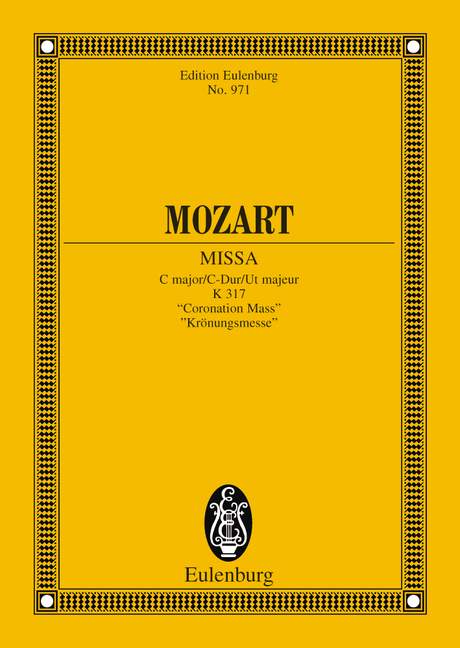 Missa C-dur - Kronungsmesse (Study score)