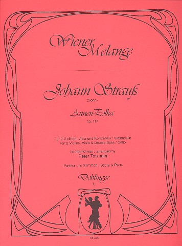 Annen-Polka, Op.117 (Score & parts)