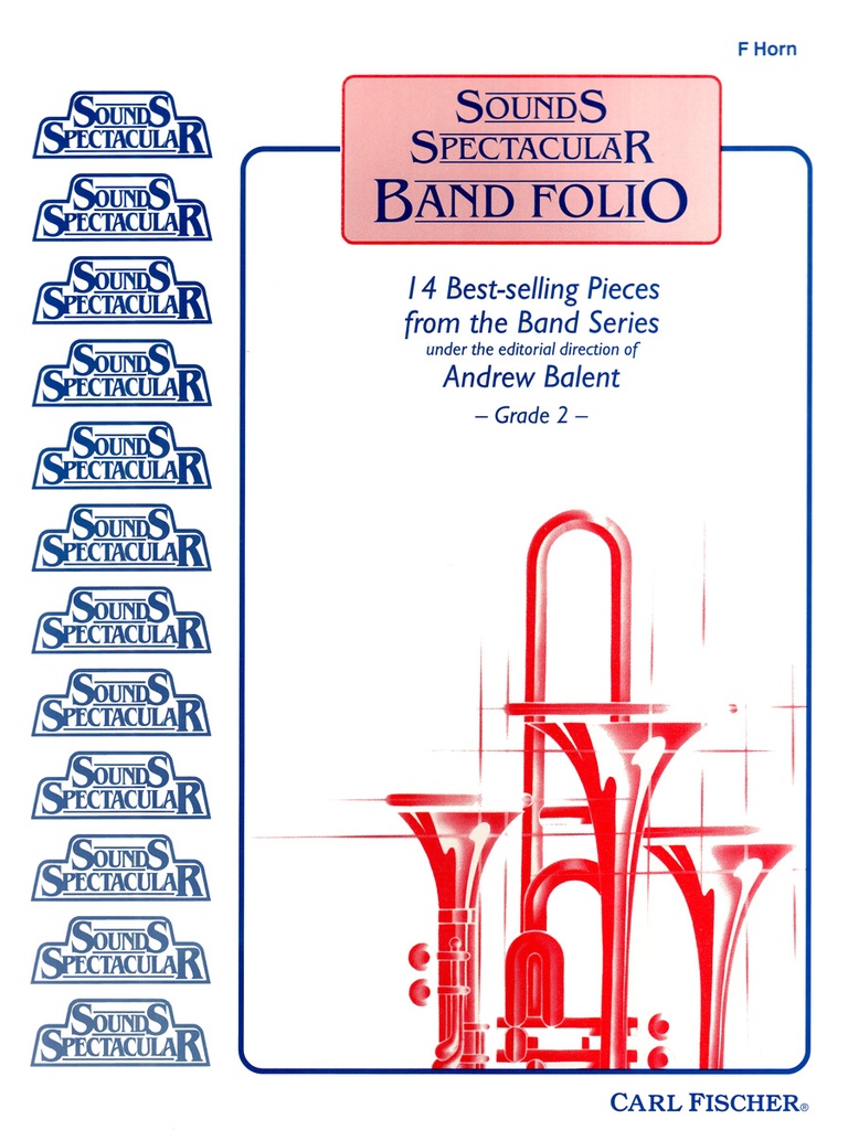 Sounds spectacular band folio - F horn