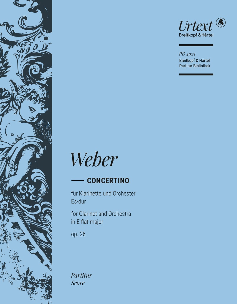 Concertino in Eb major, Op.26 (Full score)