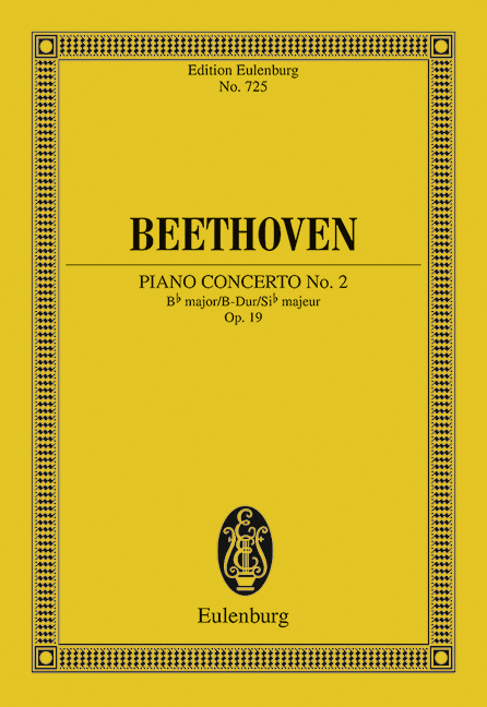 Klavierkonzert Nr.2, Op.19 (Study score)
