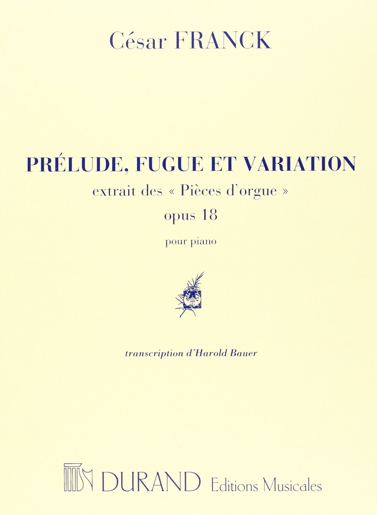 Prélude, Fugue et Variation, Op.18