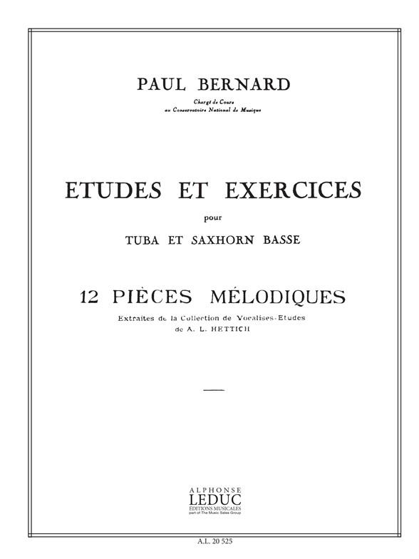 12 Pièces Mélodiques